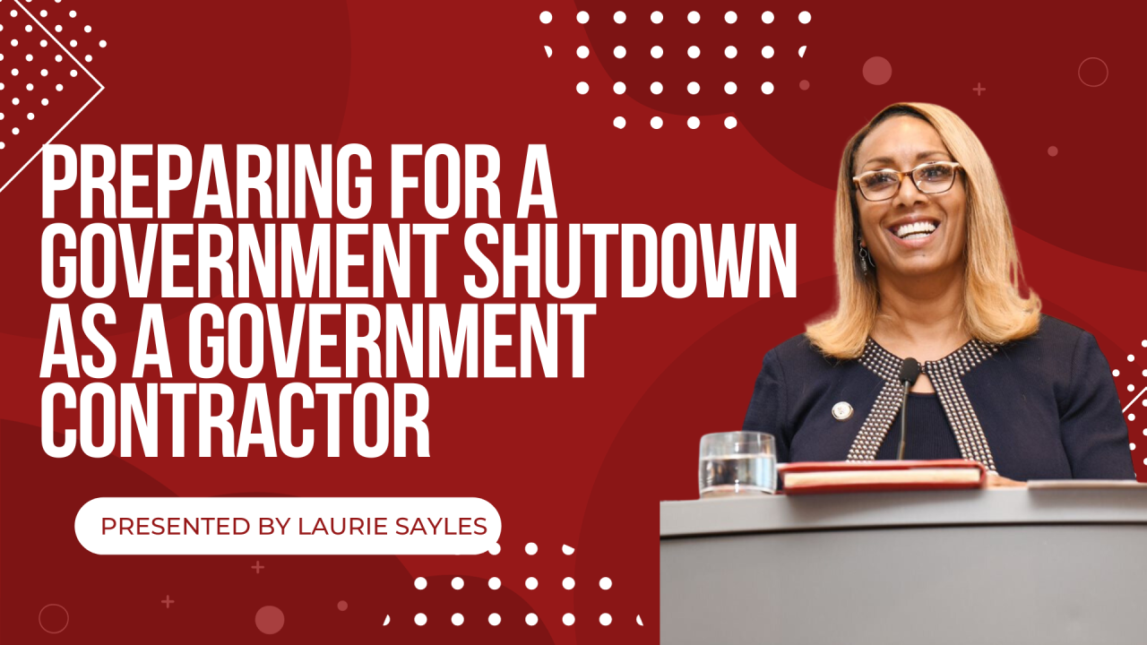 Preparing For A Government Shutdown As A Government Contractor