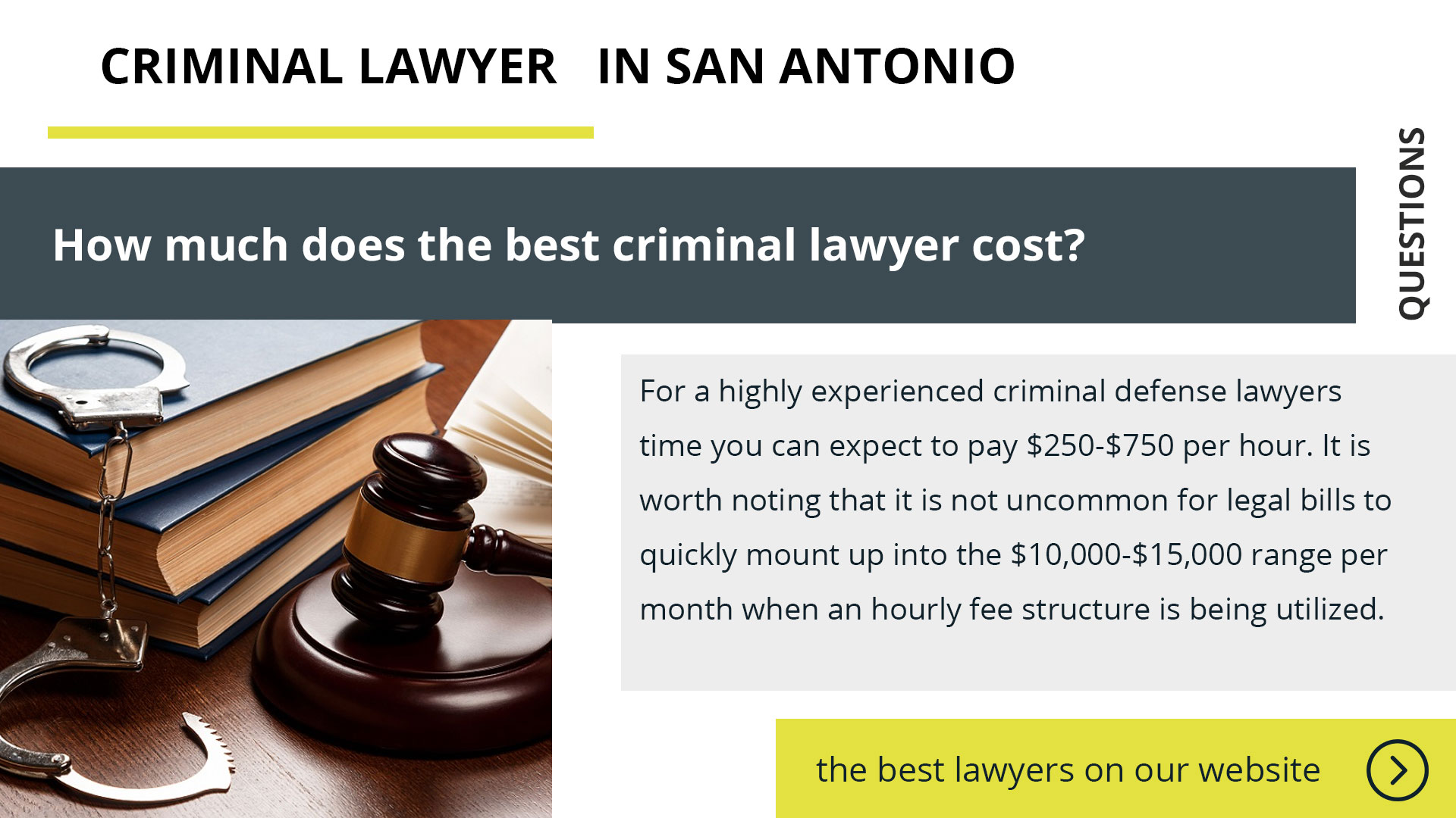 San Antonio Area Criminal Defense Lawyer